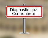 Diagnostic gaz à Cormontreuil